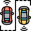 Driverless car ícono 64x64