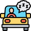 Drowsy driving ícone 64x64