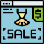 Online shopping icon 64x64