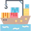 Cargo ship ícone 64x64