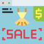 Online shopping icon 64x64