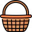 Wicker basket icon 64x64