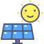 Solar panel icon 64x64