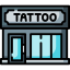 Tattoo studio icon 64x64