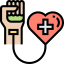 Blood donation icon 64x64