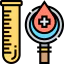 Blood test icon 64x64