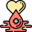 Blood donation icon 64x64