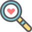 Magnifying glass icon 64x64