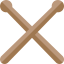Drumsticks biểu tượng 64x64