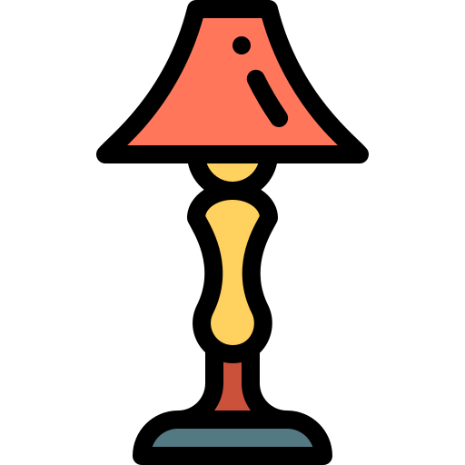 Table lamp icon