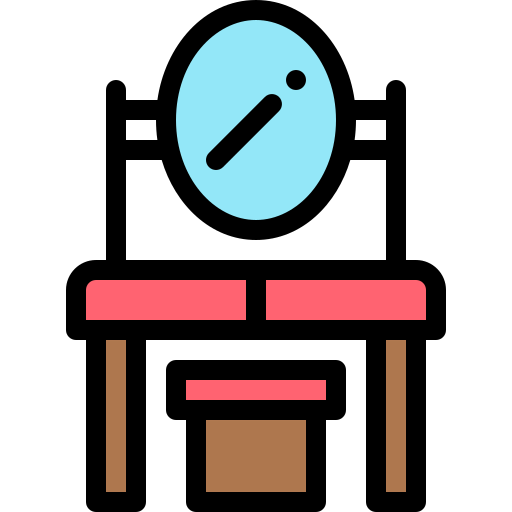 Dressing table icon