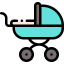 Stroller icon 64x64