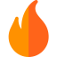 Flame icon 64x64