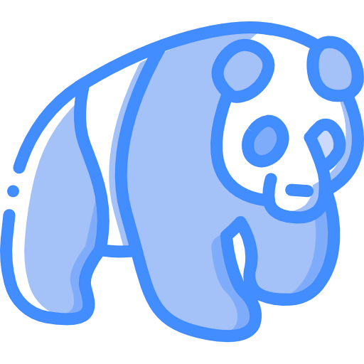 Panda bear icon