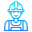 Construction worker іконка 64x64