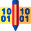 Binary code 图标 64x64