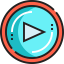 Play button icon 64x64