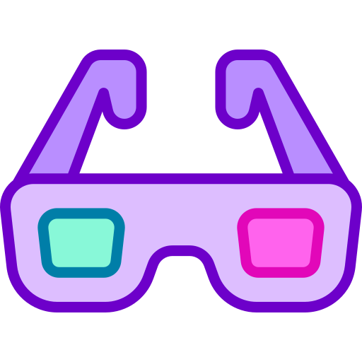 3d glasses icon