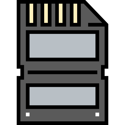 Memory card icon