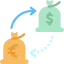 Money bag icon 64x64