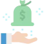 Money bag icon 64x64