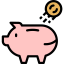 Piggy bank icon 64x64