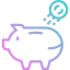 Piggy bank icon 64x64
