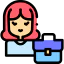 Businesswoman icon 64x64