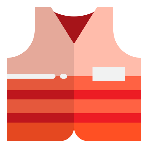 Protector vest icon
