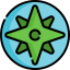 Wind rose biểu tượng 64x64