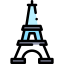 Eiffel tower アイコン 64x64
