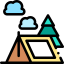 Tent アイコン 64x64