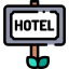 Hotel sign アイコン 64x64