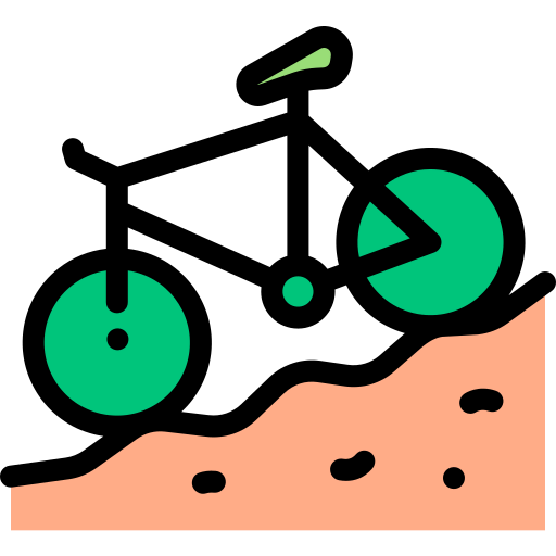 Downhill icon