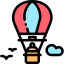 Hot air balloon icon 64x64