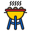 BBQ grill ícono 64x64
