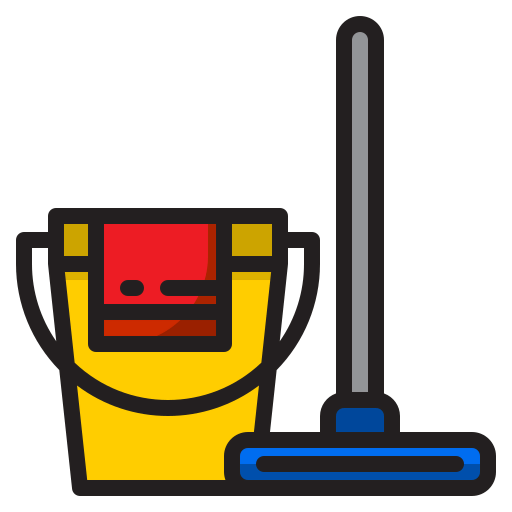 Cleaning tools icon