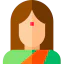 Indian woman Symbol 64x64