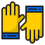 Hand gloves ícono 64x64