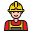 Construction worker іконка 64x64