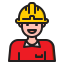 Construction worker іконка 64x64