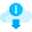 Cloud computing icon 64x64