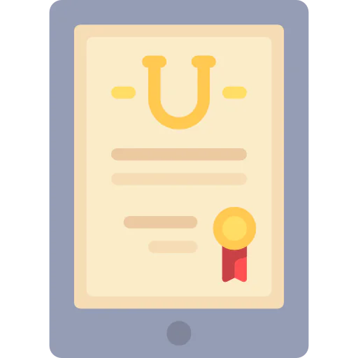 Certificate icon