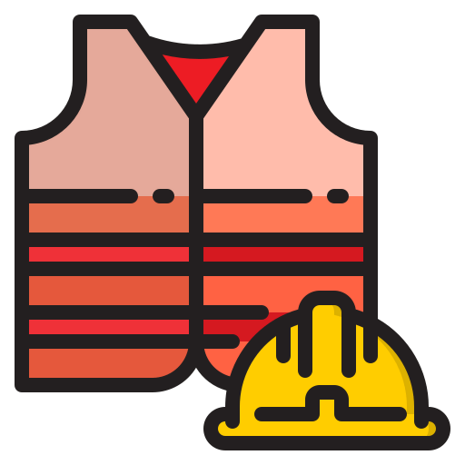Protector vest icon