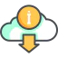 Cloud computing icon 64x64