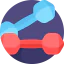 Dumbbell icon 64x64