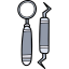 Dentist tools icon 64x64