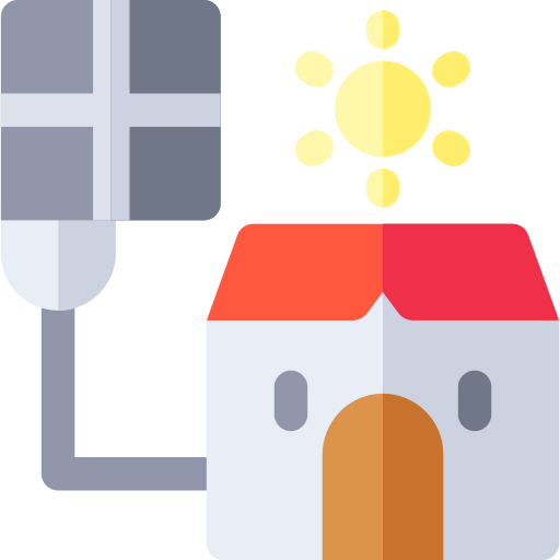 Solar panel icon