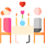 Romantic dinner Symbol 64x64
