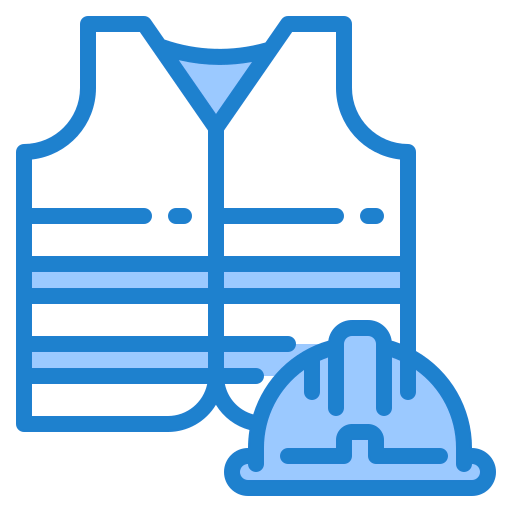 Protector vest icon